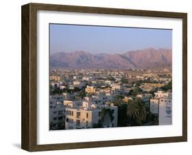 View of the City, Aqaba, Jordan, Middle East-Alison Wright-Framed Photographic Print