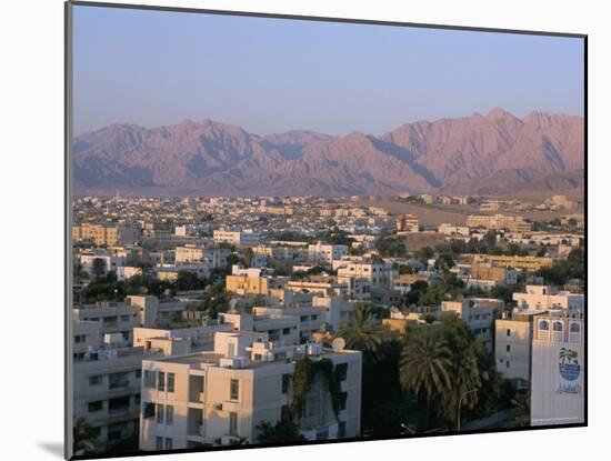 View of the City, Aqaba, Jordan, Middle East-Alison Wright-Mounted Photographic Print