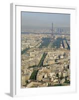 View of the City from Montparnasse Tower, Paris, France-G Richardson-Framed Photographic Print