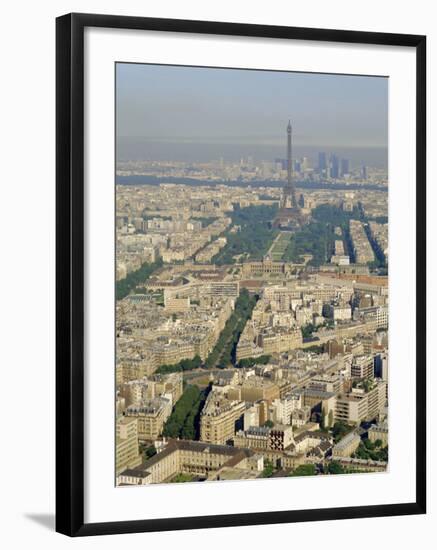 View of the City from Montparnasse Tower, Paris, France-G Richardson-Framed Photographic Print