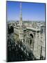 View of the City from the Roof of the Duomo (Cathedral), Milan, Lombardia (Lombardy), Italy, Europe-Sheila Terry-Mounted Photographic Print