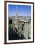 View of the City from the Roof of the Duomo (Cathedral), Milan, Lombardia (Lombardy), Italy, Europe-Sheila Terry-Framed Photographic Print