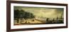 View of the City from the Terrace of Somerset House-Paul Sandby-Framed Giclee Print