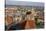 View of the City from the Tower of Peterskirche, Munich, Bavaria, Germany-Gary Cook-Stretched Canvas