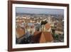 View of the City from the Tower of Peterskirche, Munich, Bavaria, Germany-Gary Cook-Framed Photographic Print