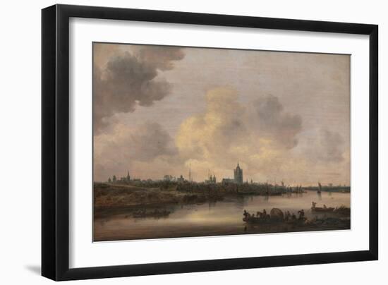 View of the City of Arnhem, 1646-Jan Van Goyen-Framed Premium Giclee Print