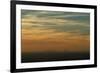 View of the City of Atlanta at Sunset from Stone Mountain Park, Georgia-Natalie Tepper-Framed Photo