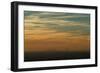 View of the City of Atlanta at Sunset from Stone Mountain Park, Georgia-Natalie Tepper-Framed Photo