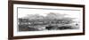 View of the City of Auckland, New Zealand, with the New Commercial Embankment, 1860-null-Framed Giclee Print