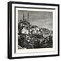 View of the City of Benares-null-Framed Giclee Print