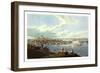 View of the City of Boston from Dorchester Heights, 1793 1878, USA, America-Robert The Younger Havell-Framed Giclee Print