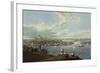 View of the City of Boston from Dorchester Heights-Robert Havell-Framed Art Print