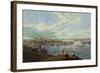 View of the City of Boston from Dorchester Heights-Robert Havell-Framed Art Print