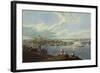 View of the City of Boston from Dorchester Heights-Robert Havell-Framed Art Print