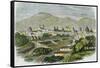 View of the City of Cuzco, Peru, C1875-null-Framed Stretched Canvas