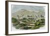 View of the City of Cuzco, Peru, C1875-null-Framed Giclee Print