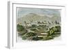 View of the City of Cuzco, Peru, C1875-null-Framed Giclee Print