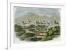 View of the City of Cuzco, Peru, C1875-null-Framed Giclee Print