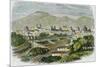 View of the City of Cuzco, Peru, C1875-null-Mounted Giclee Print