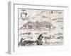 View of the City of Gravina and Neighboring Churches and Monasteries-Giovan Battista Pacichelli-Framed Giclee Print