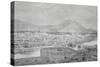 View of the City of Lima, Engraved Mid 19th Century-null-Stretched Canvas