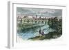 View of the City of Lima, the Capital of Peru, from the River Rimac, C1875-null-Framed Giclee Print