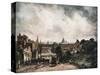 View of the City of London from Sir Richard Steele's Cottage, 19th Century-John Constable-Stretched Canvas