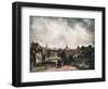 View of the City of London from Sir Richard Steele's Cottage, 19th Century-John Constable-Framed Premium Giclee Print