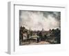 View of the City of London from Sir Richard Steele's Cottage, 19th Century-John Constable-Framed Premium Giclee Print