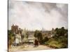 View of the City of London from Sir Richard Steele's Cottage, Hampstead-John Constable-Stretched Canvas