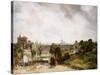 View of the City of London from Sir Richard Steele's Cottage, Hampstead-John Constable-Stretched Canvas