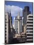 View of the City of London, London, England, United Kingdom-David Hughes-Mounted Photographic Print