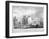 View of the City of London School, Honey Lane Market, Milk Street, City of London, 1835-GE Madeley-Framed Giclee Print