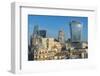 View of The City of London skyline and 20 Fenchurch Street (The Walkie Talkie), London, England-Frank Fell-Framed Premium Photographic Print