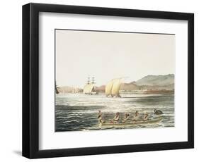 View of the City of Manila, Phillipine Islands-Ludwig Choris-Framed Giclee Print