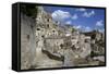 View of the City of Matera in Basilicata, Italy, Europe-Olivier Goujon-Framed Stretched Canvas