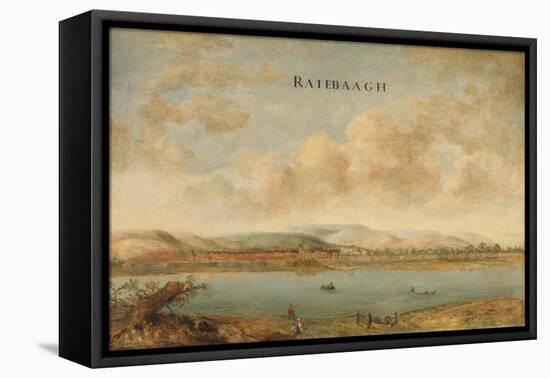 View of the City of Raiebaagh in Visiapoer, India, c. 1662-3-Johannes Vinckeboons-Framed Stretched Canvas