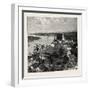 View of the City of Tuxpan from Observatory Hill, Looking West, Mexico, 1888-null-Framed Giclee Print