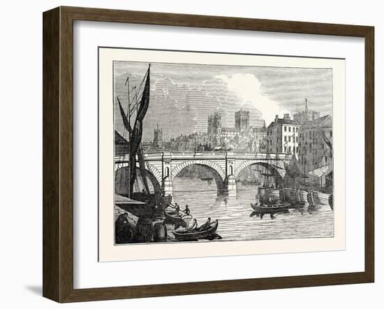 View of the City of York-null-Framed Giclee Print