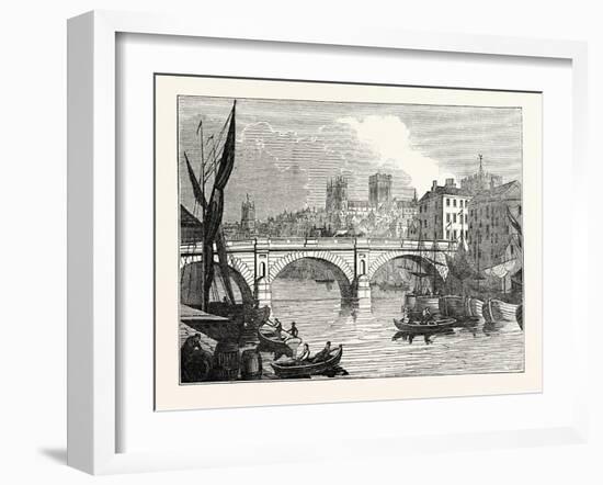 View of the City of York-null-Framed Giclee Print