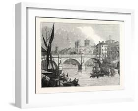 View of the City of York-null-Framed Giclee Print