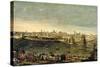 View of the City of Zaragoza-Juan Bautista Marti Nez Del Mazo-Stretched Canvas