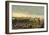 View of the City of Zaragoza-Juan Bautista Marti Nez Del Mazo-Framed Giclee Print