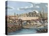 View of the City with the Mosque, Cordoba,  Andalusia, Spain-Prisma Archivo-Stretched Canvas
