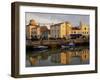 View of the Clemenceau Quay, Port Area, Saint Martin, Ile De Re, Charente Maritime, France, Europe-De Mann Jean-Pierre-Framed Photographic Print