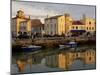 View of the Clemenceau Quay, Port Area, Saint Martin, Ile De Re, Charente Maritime, France, Europe-De Mann Jean-Pierre-Mounted Photographic Print