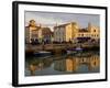 View of the Clemenceau Quay, Port Area, Saint Martin, Ile De Re, Charente Maritime, France, Europe-De Mann Jean-Pierre-Framed Photographic Print