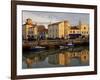 View of the Clemenceau Quay, Port Area, Saint Martin, Ile De Re, Charente Maritime, France, Europe-De Mann Jean-Pierre-Framed Photographic Print