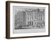 View of the Coal Exchange in Thames Street, City of London, 1830-R Acon-Framed Giclee Print
