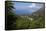 View of the Coast, Maratea, Tyrrhenian Sea, Basilicata, Italy, Europe-Olivier Goujon-Framed Stretched Canvas